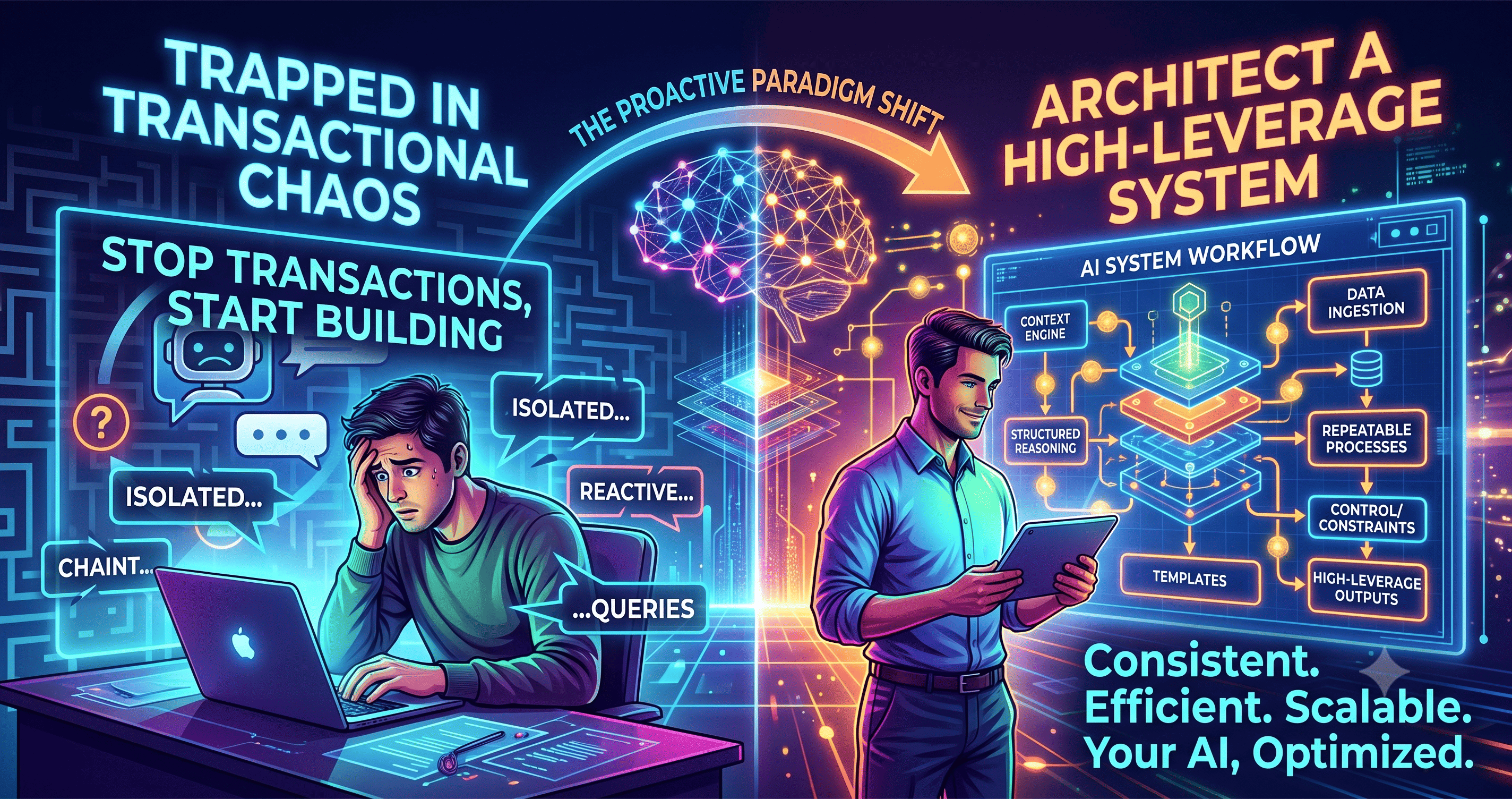 Beyond Chat: Building AI Systems for Consistent, High-Leverage Results