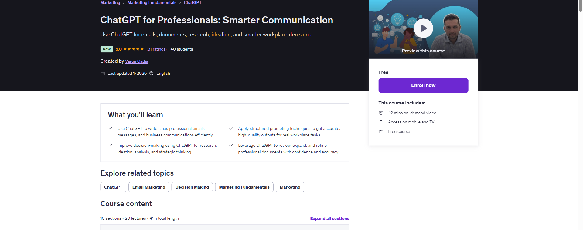 ChatGPT for Professionals: Smarter Communication