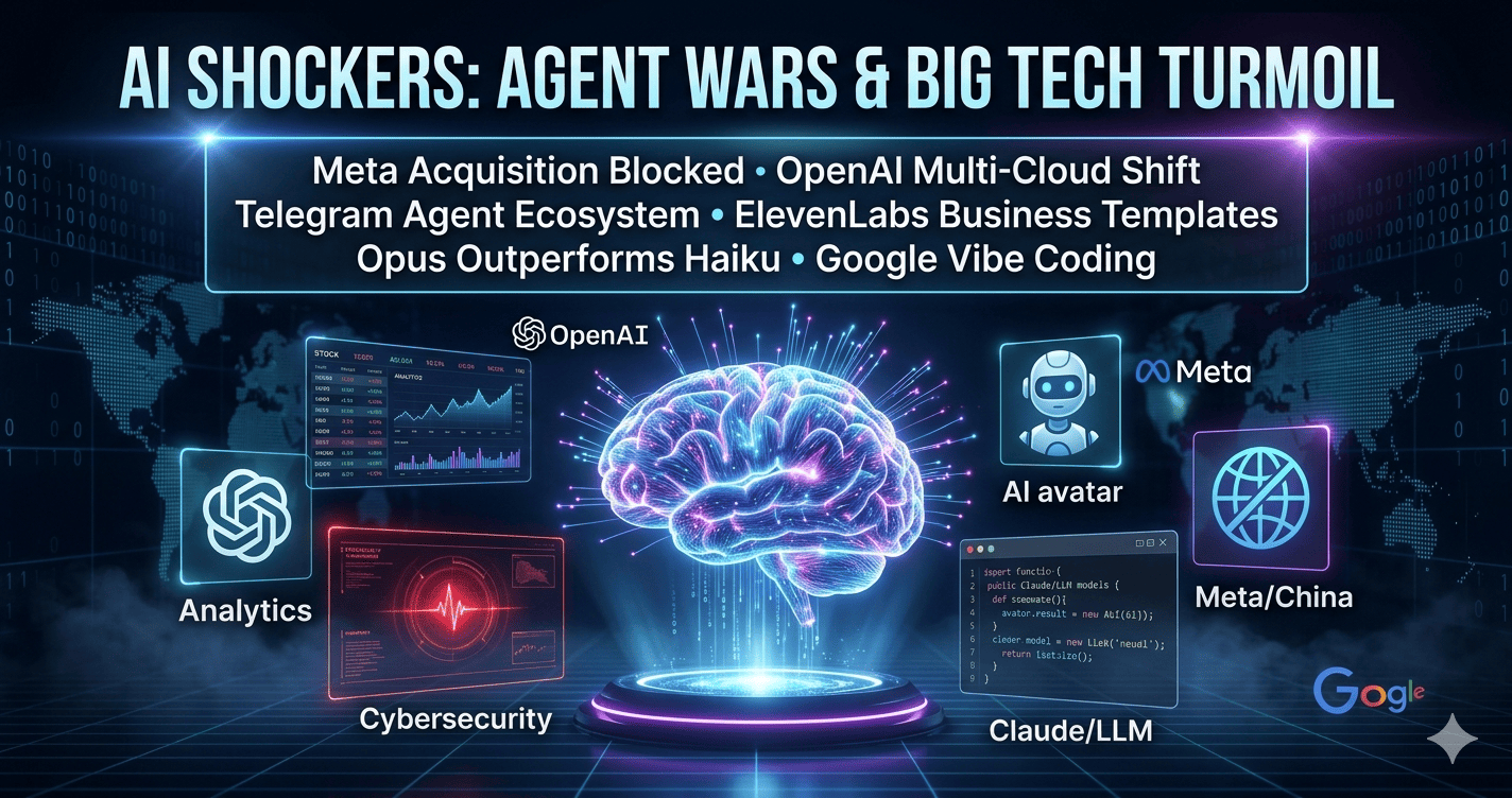 AI Innovation Roundup: Agents, Cloud Shifts, and Regulation