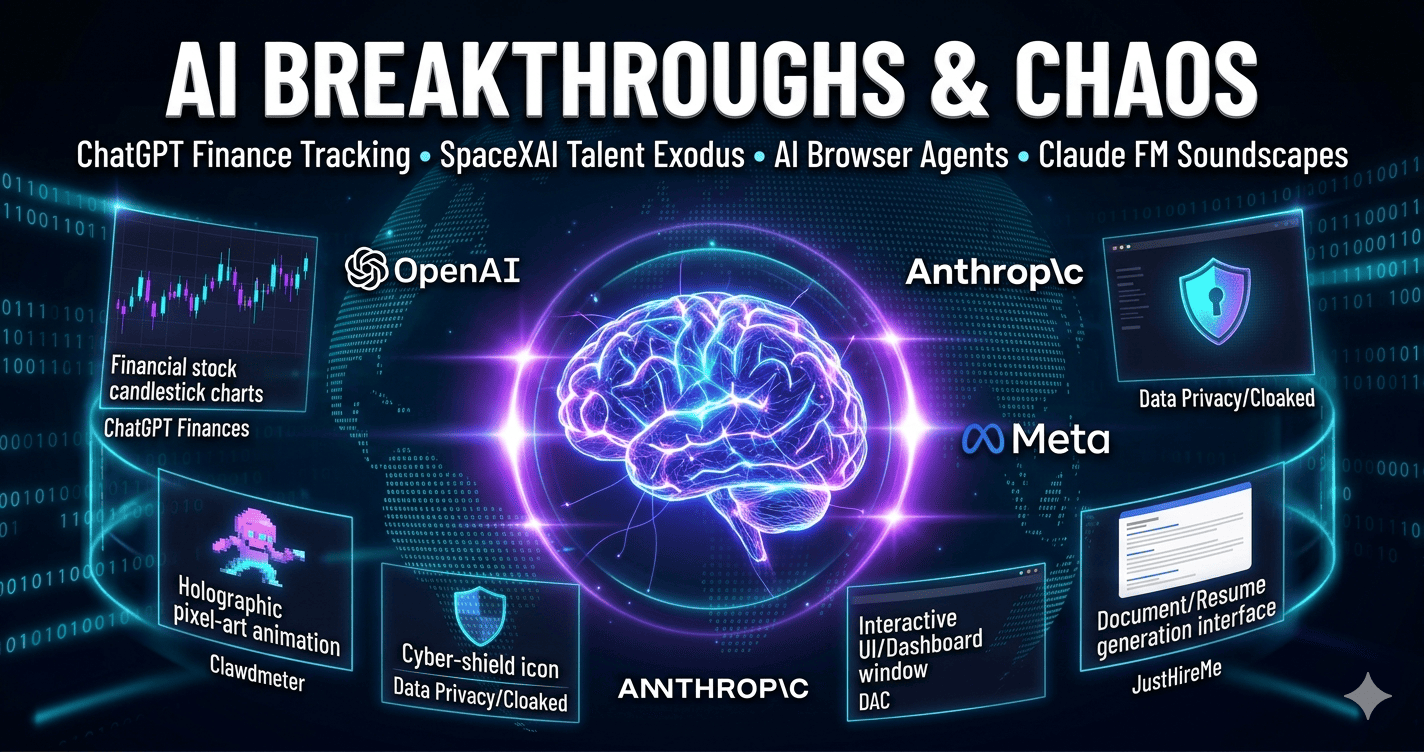 Latest AI Updates: Tools, Talent Shifts, and Tech Trends