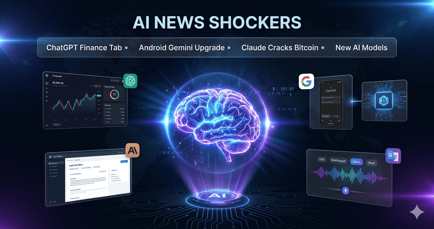 New AI Tools: From Personal Finance to Legal Automation