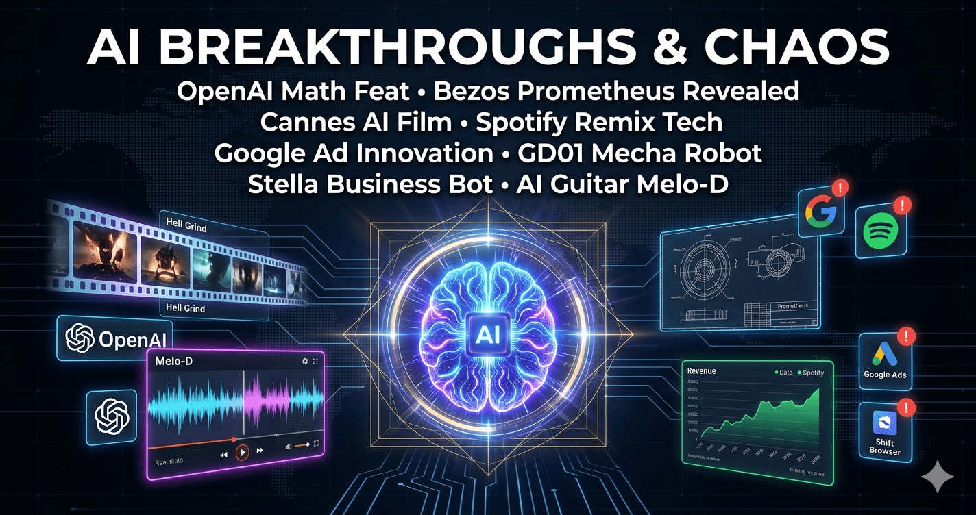 AI Innovation Roundup: From Cannes Films to Robot Helpers