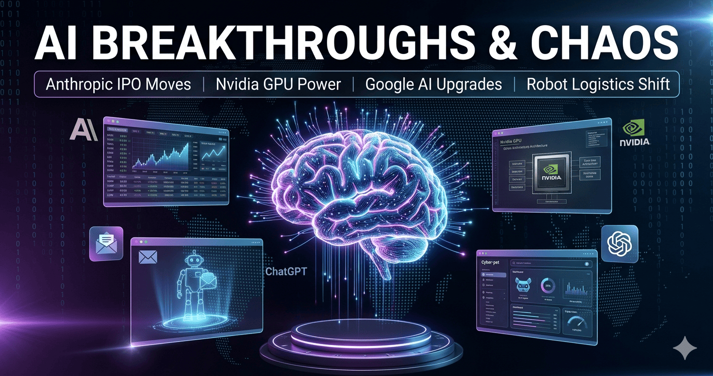 AI Breakthroughs: From Anthropic IPO to Local Supercomputing