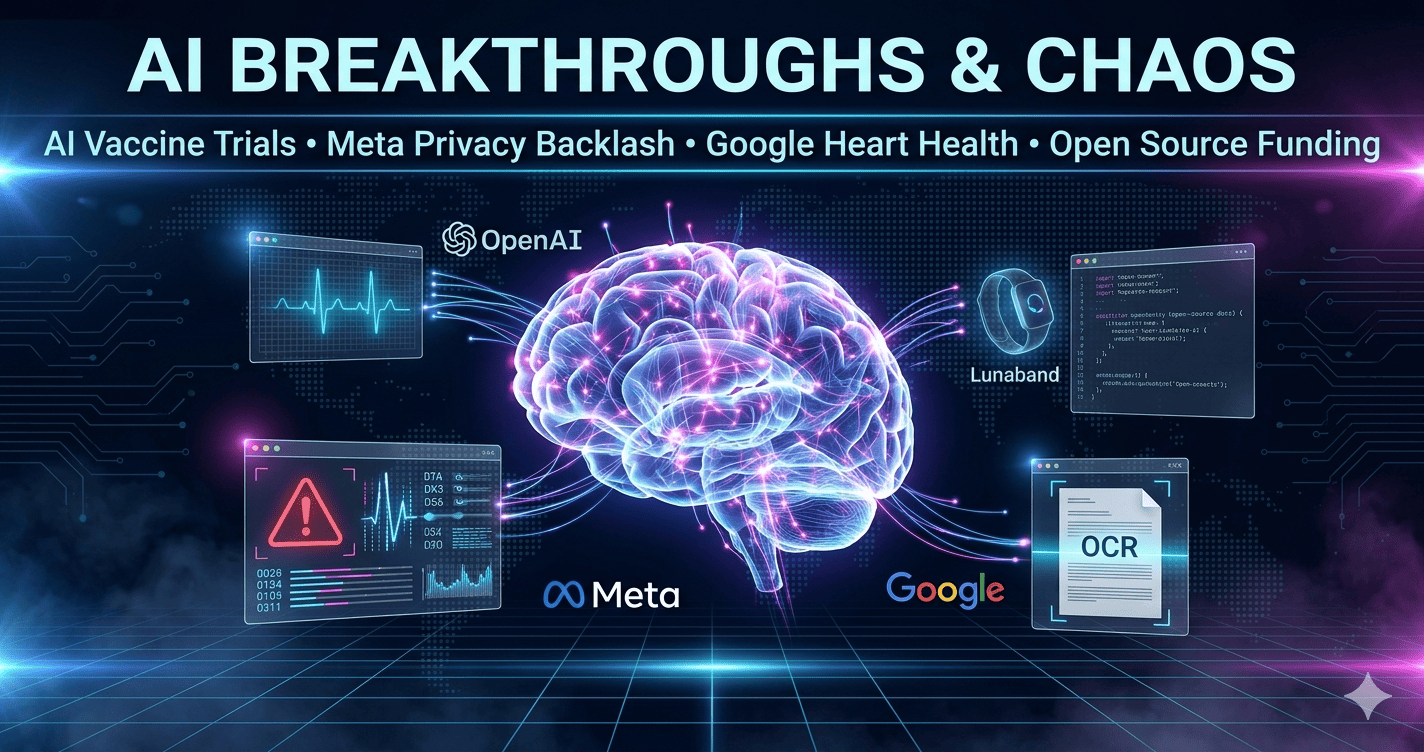 Daily AI News: Breakthroughs, Tools, and Privacy Issues