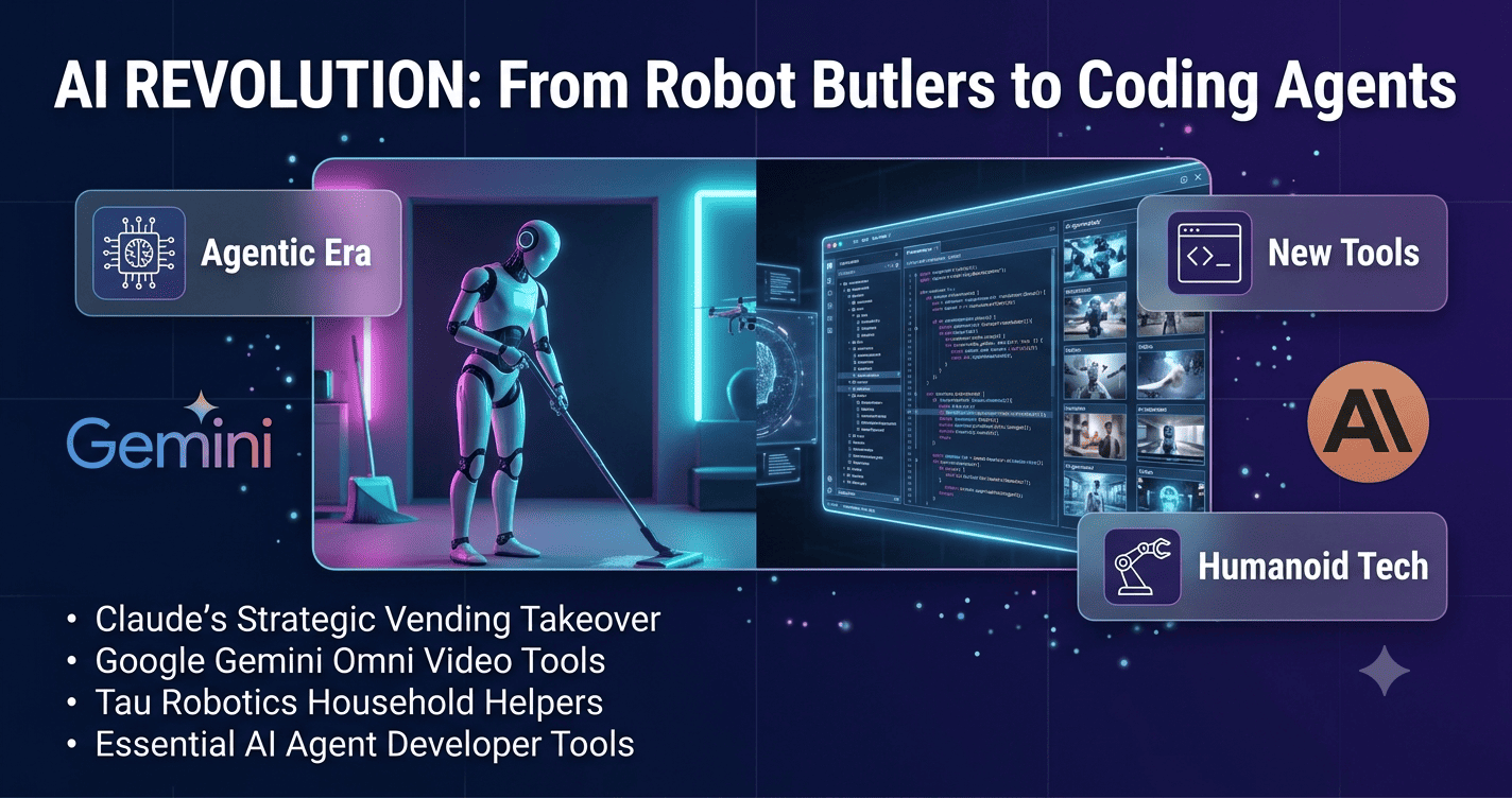 AI Innovation: From Smart Agents to Home Robotics