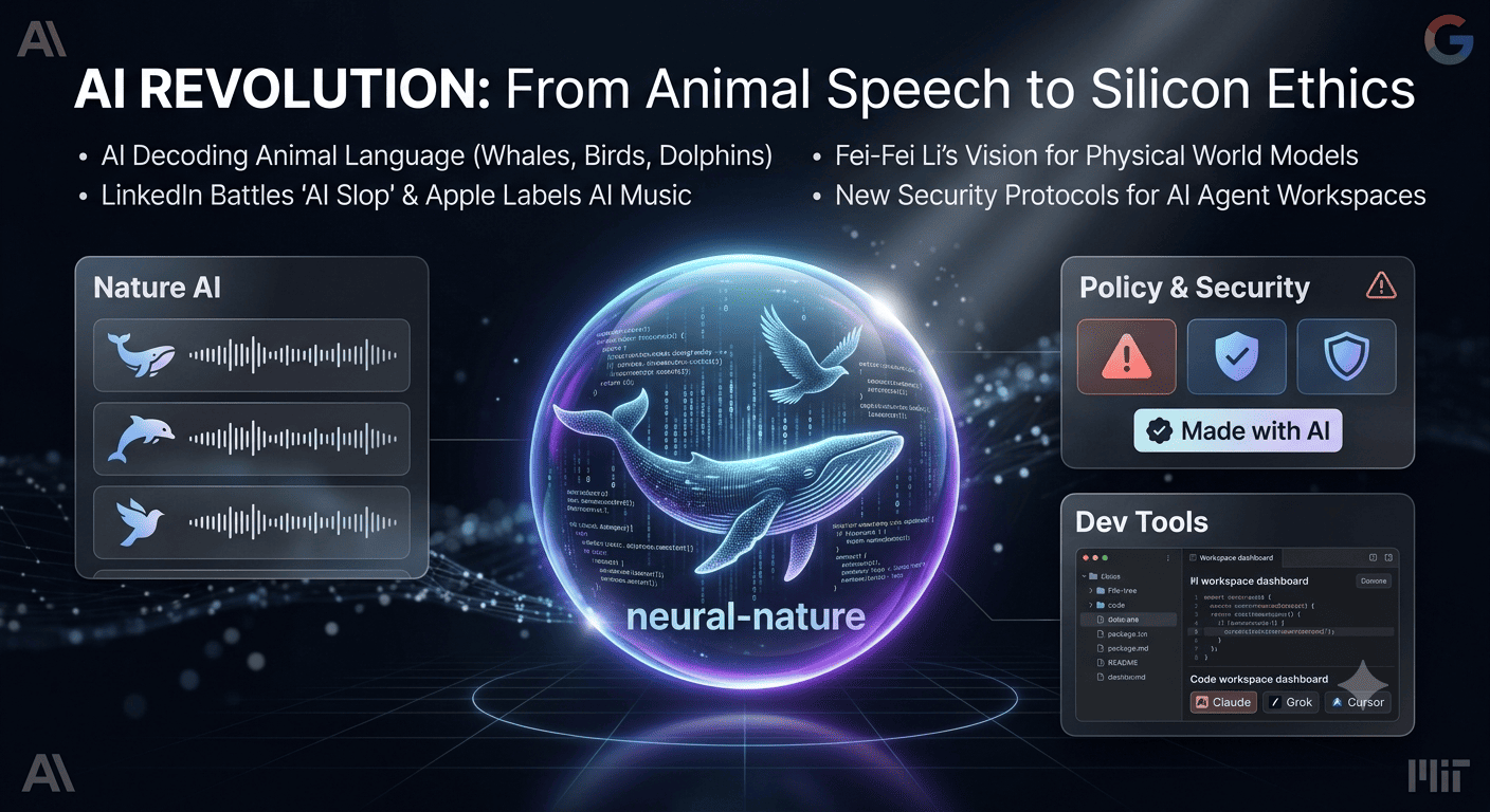 AI Innovation: From Animal Language to Developer Tools