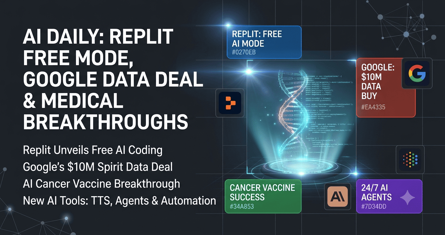 Latest AI Breakthroughs: From Coding Tools to Healthcare