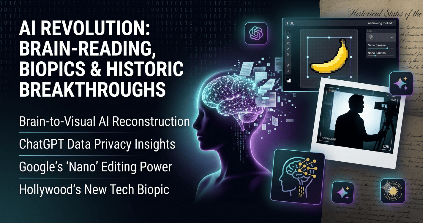 AI Innovation: From Brain Decoding to Historical Research