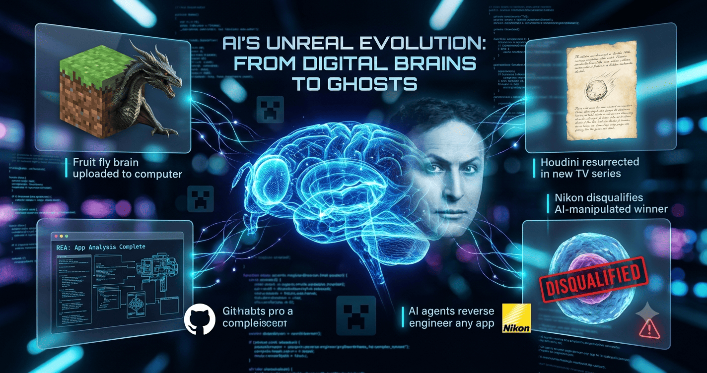 AI Today: Digital Brains, Gaming Mods, and Tech News