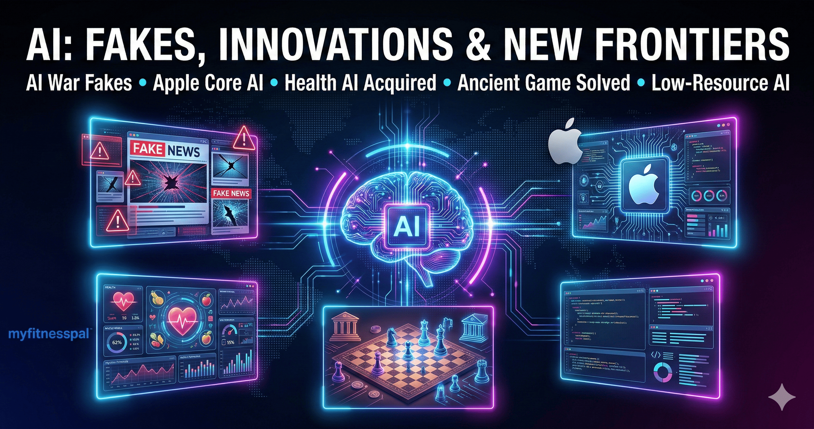 AI Innovation Powers Apple, Health Tech, and Combat Misinformation