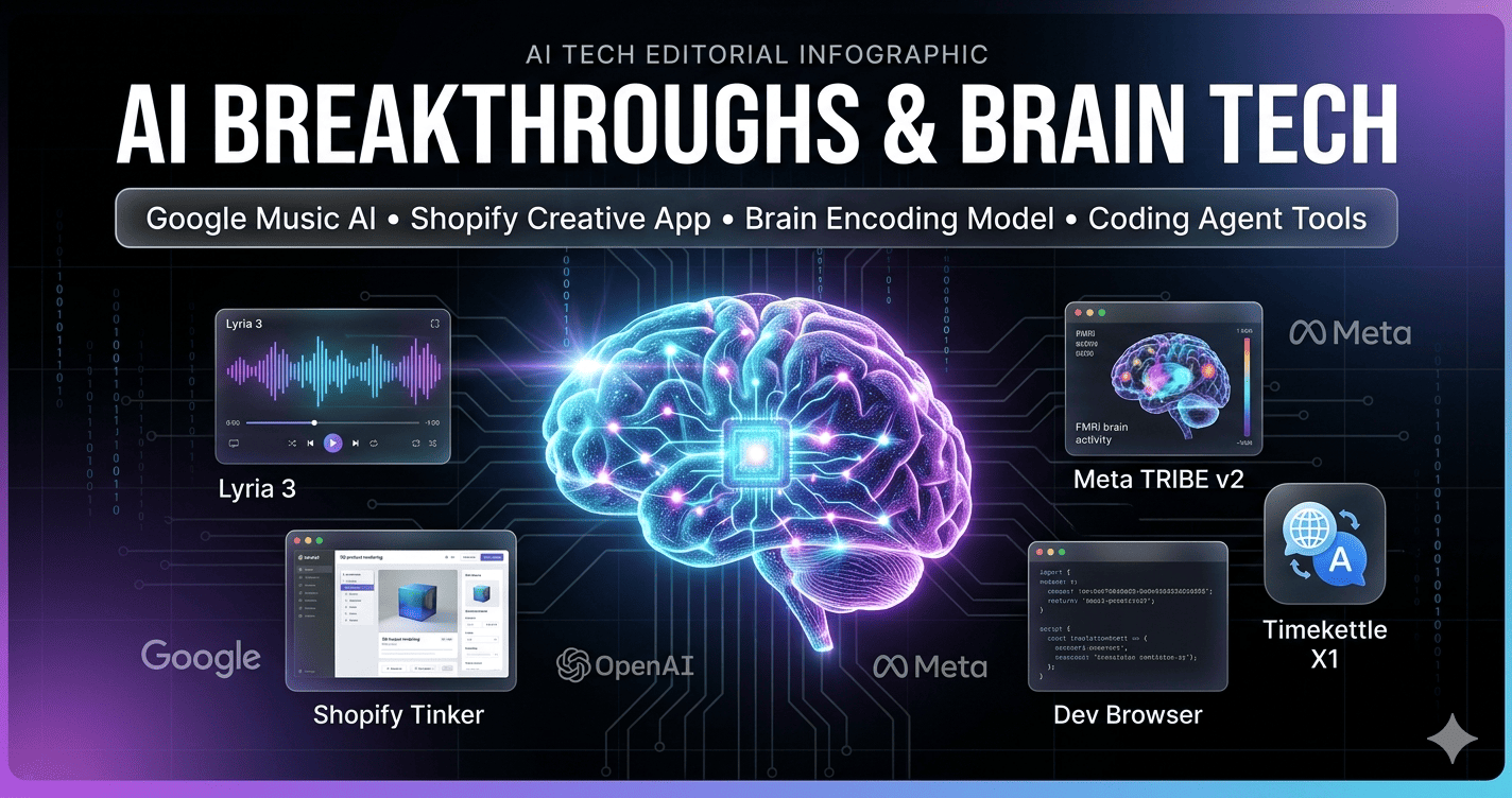 Latest AI Breakthroughs: Tools, Research, and Trends