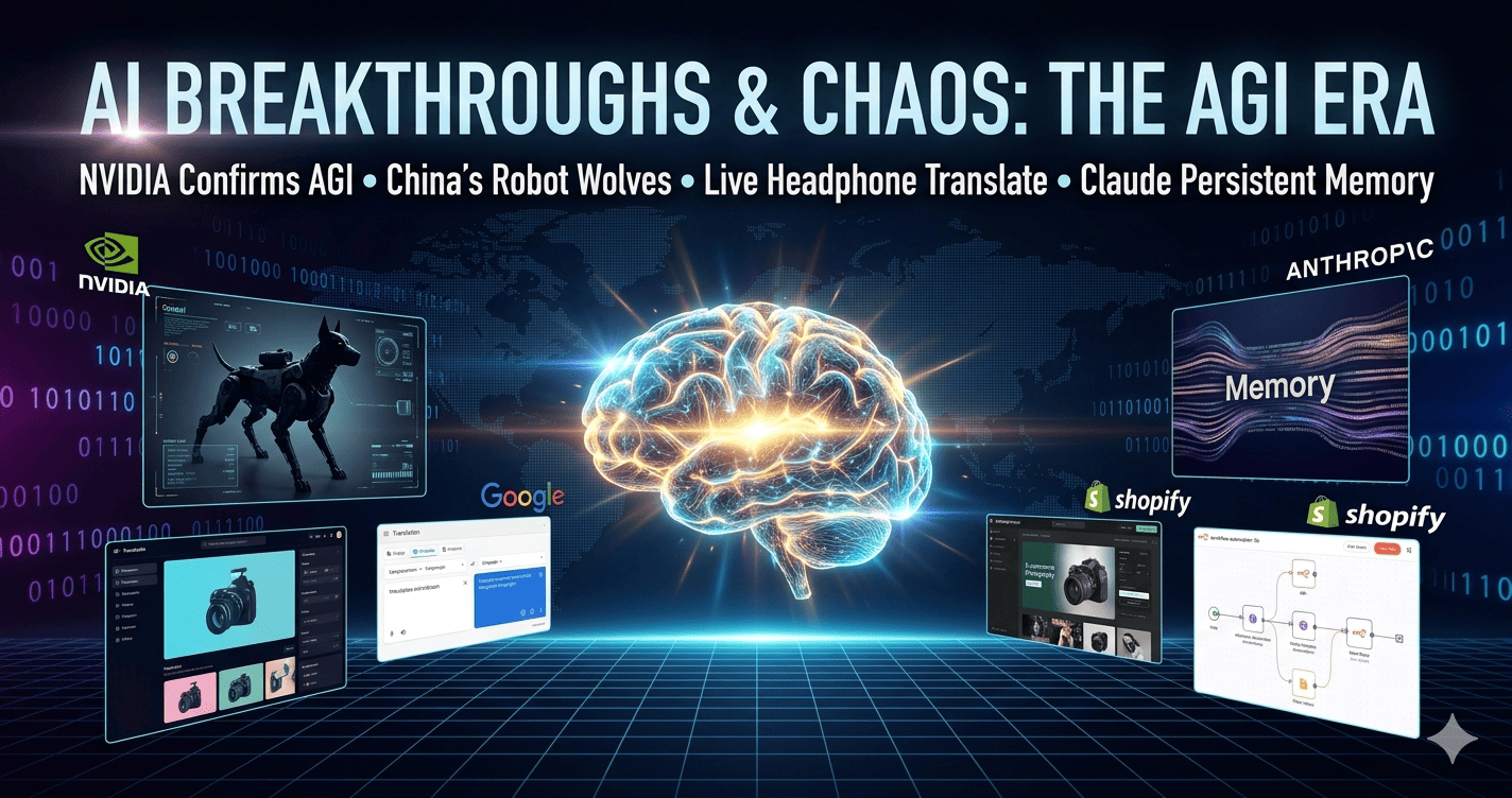 AI Breakthroughs: AGI, Smart Tools, and Robotics Roundup