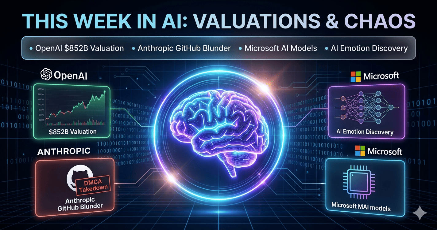 AI Milestone: OpenAI Valuation Hits $852 Billion