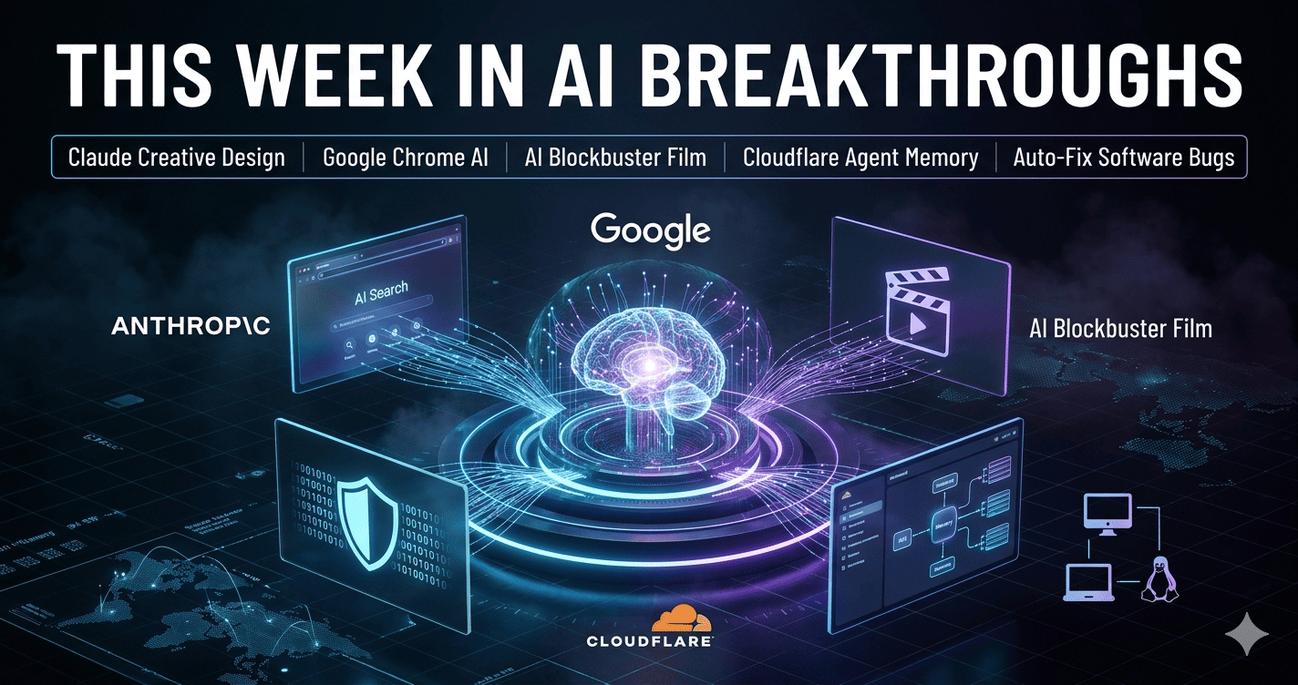 New AI Tools: Design, Clusters, and Coding Breakthroughs