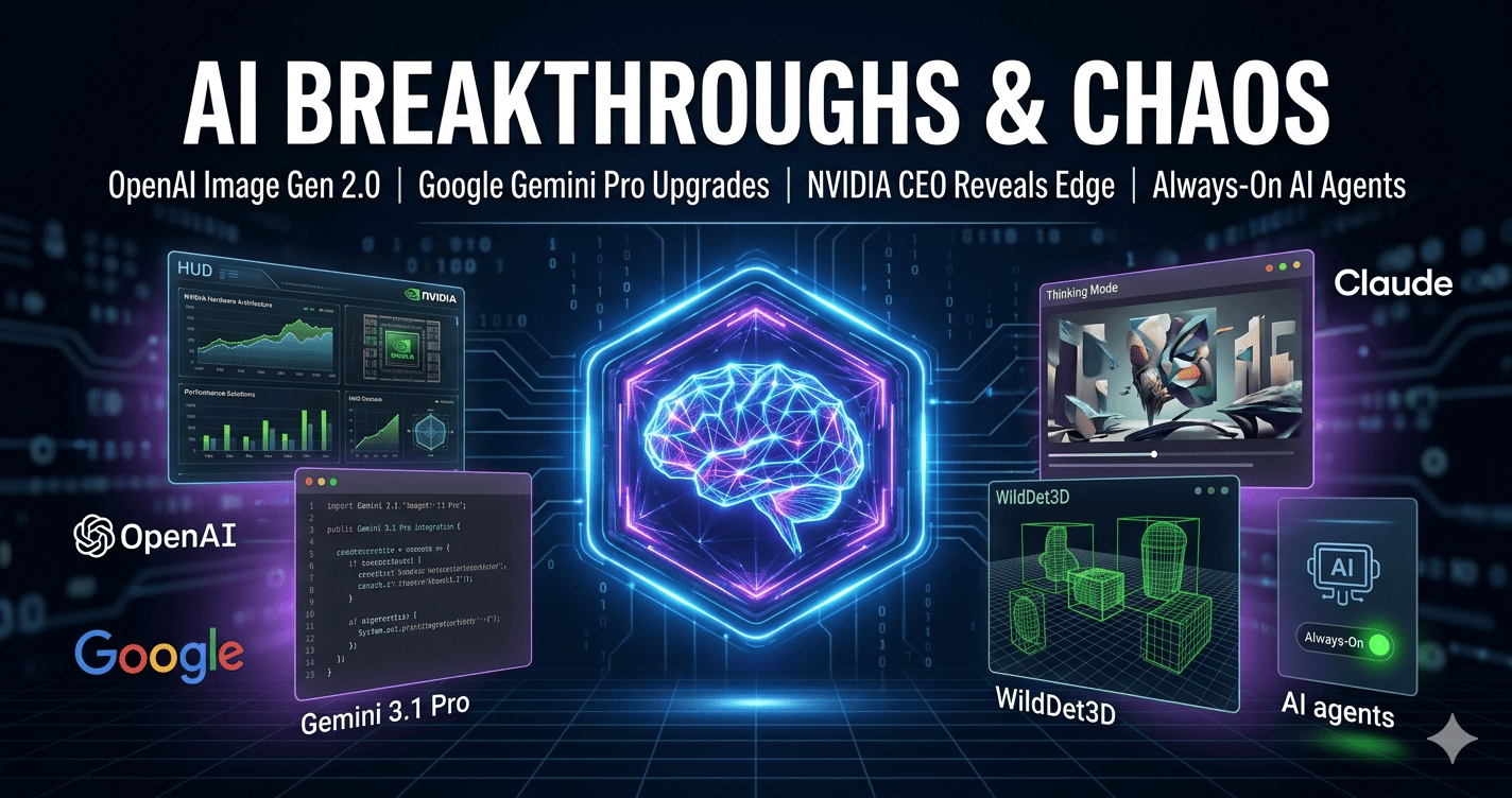 Major AI Breakthroughs: OpenAI, Google, and NVIDIA Updates