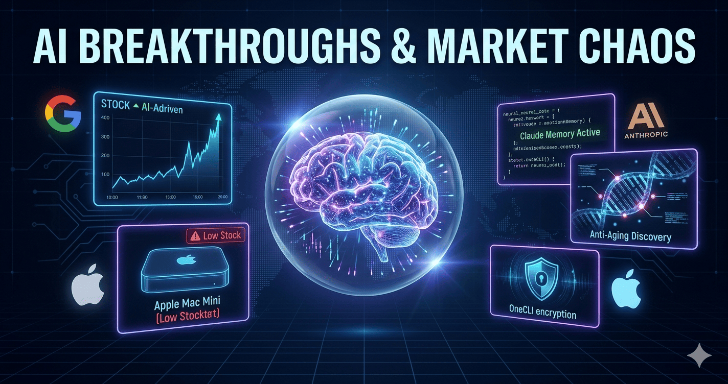 Latest AI Breakthroughs: From Memory Upgrades to Research