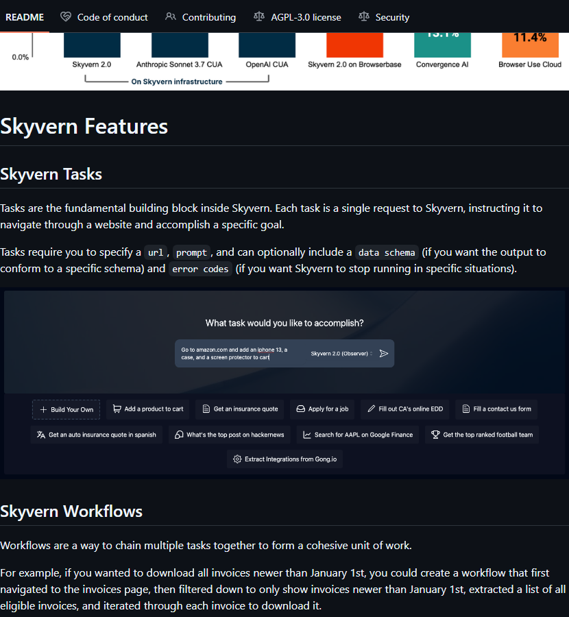 skyvern - AI Projects | aixplore