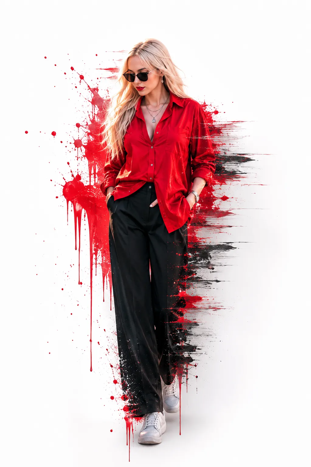 Fashion Photography with Glitch Effect preview