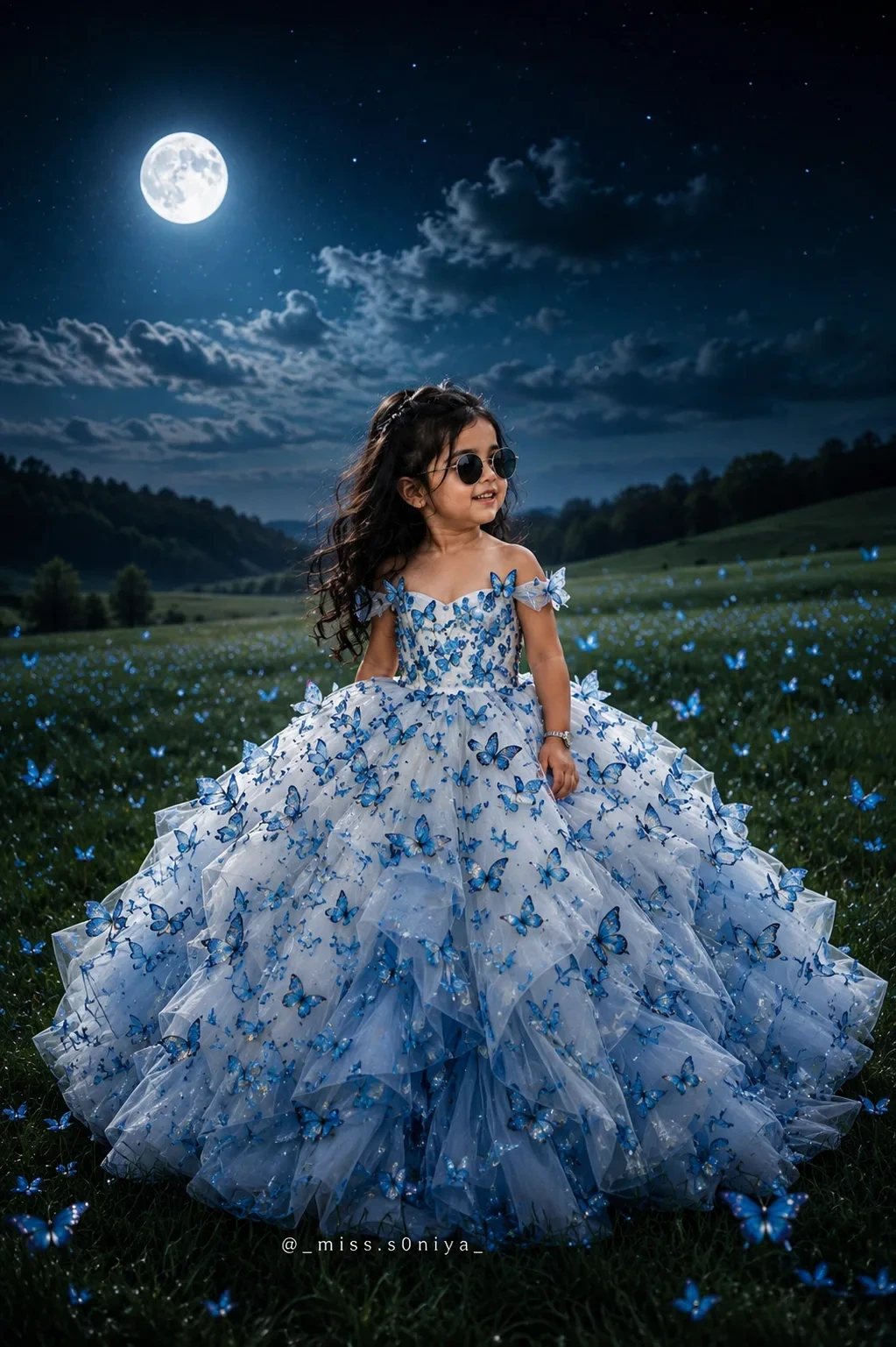 Baby in Tulle Gown preview