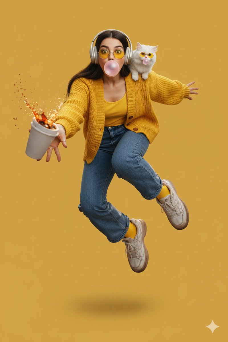 Playful Surreal Yellow Fashion preview