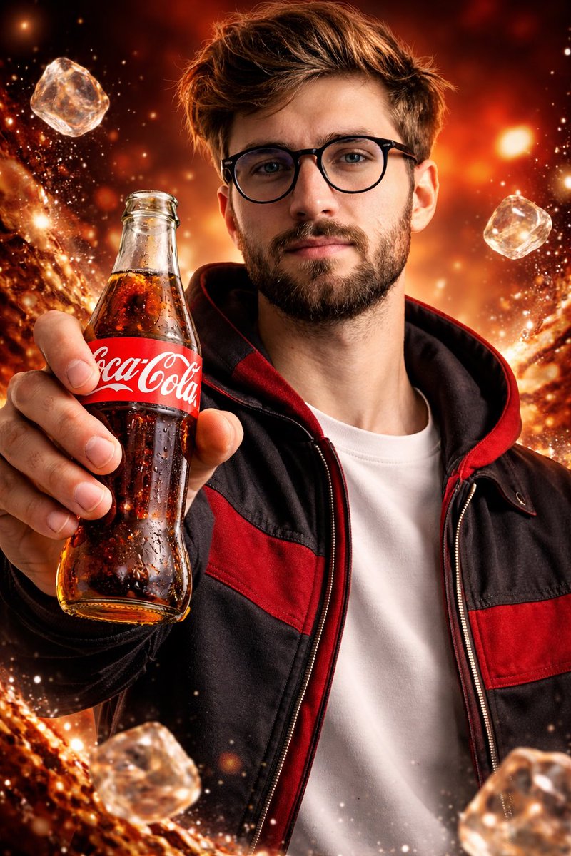 Hyper-realistic Beverage Advertisement preview