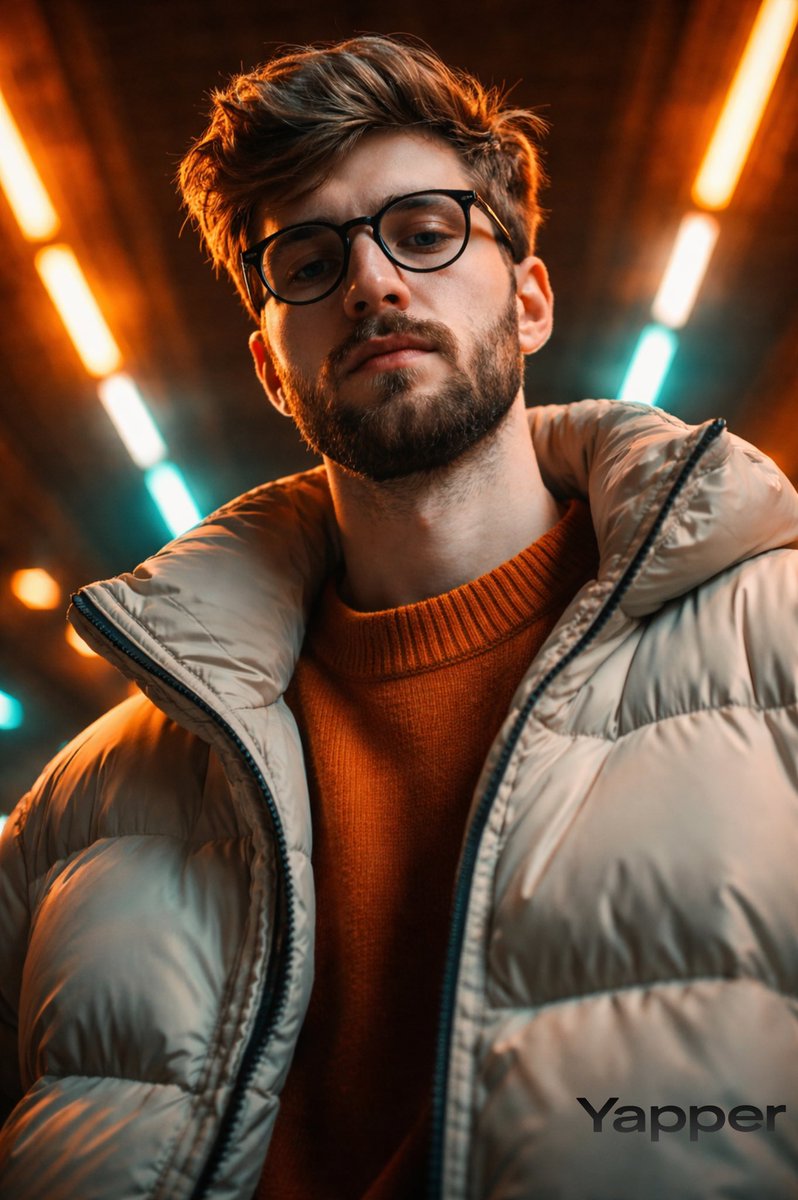 Urban Neon Fashion Portrait preview