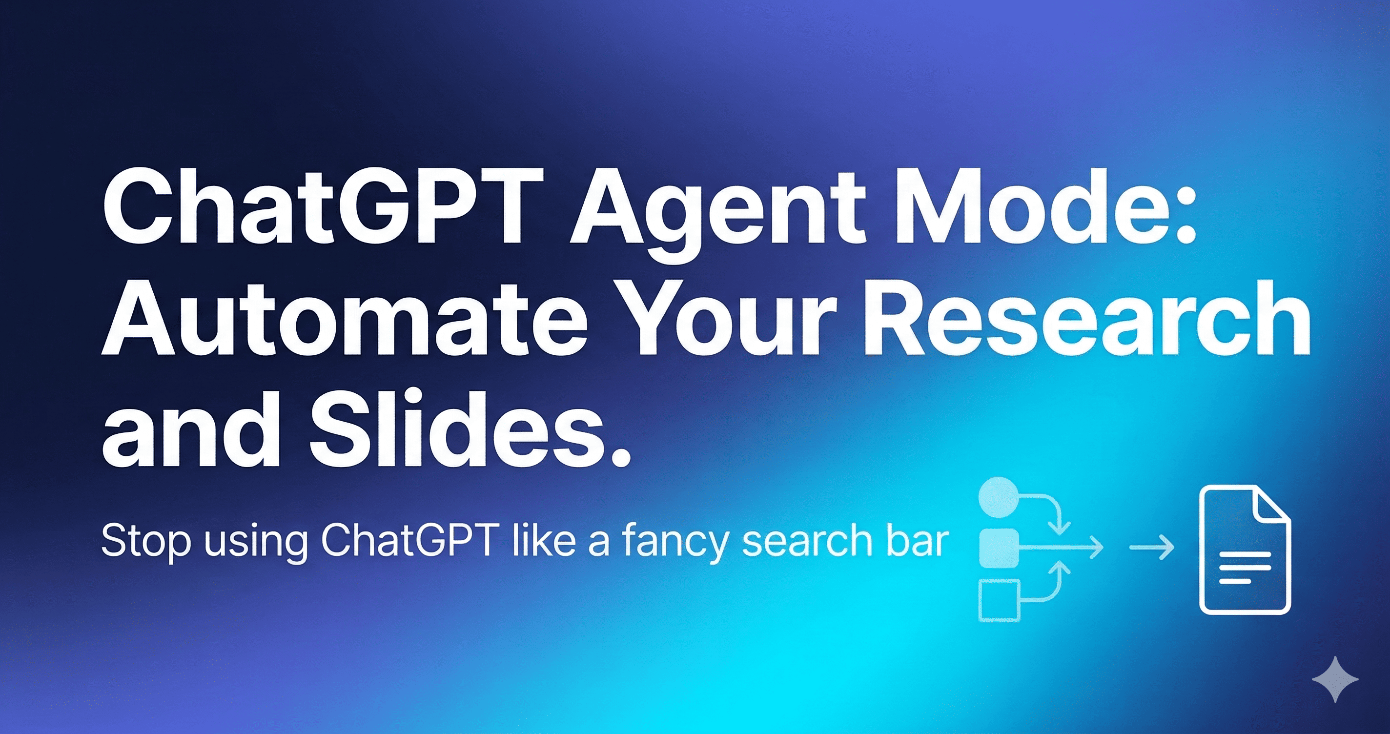 ChatGPT Agents: Automate All Your Reports and Slides