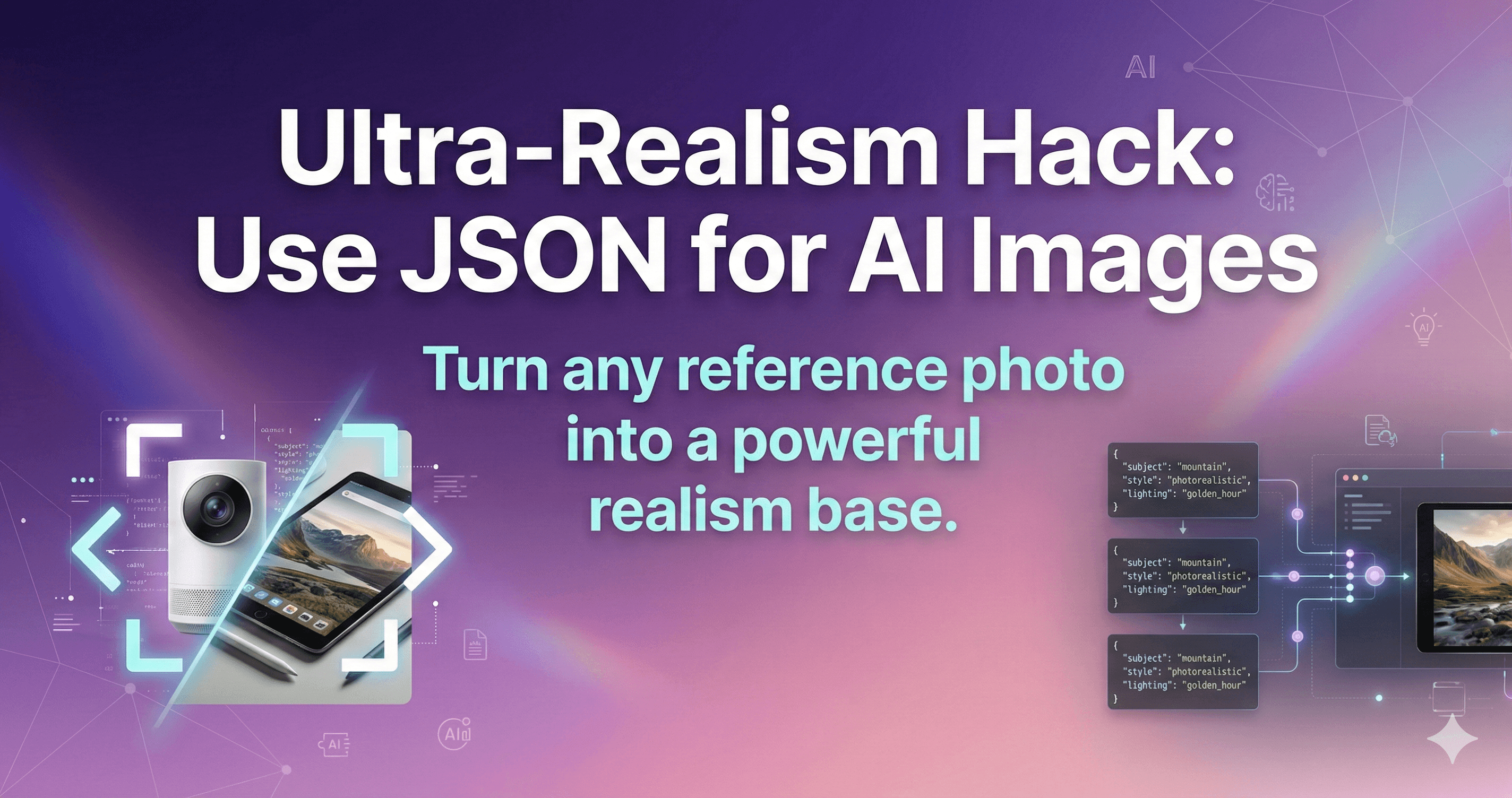 Ultra-Realistic AI Images: The JSON Secret