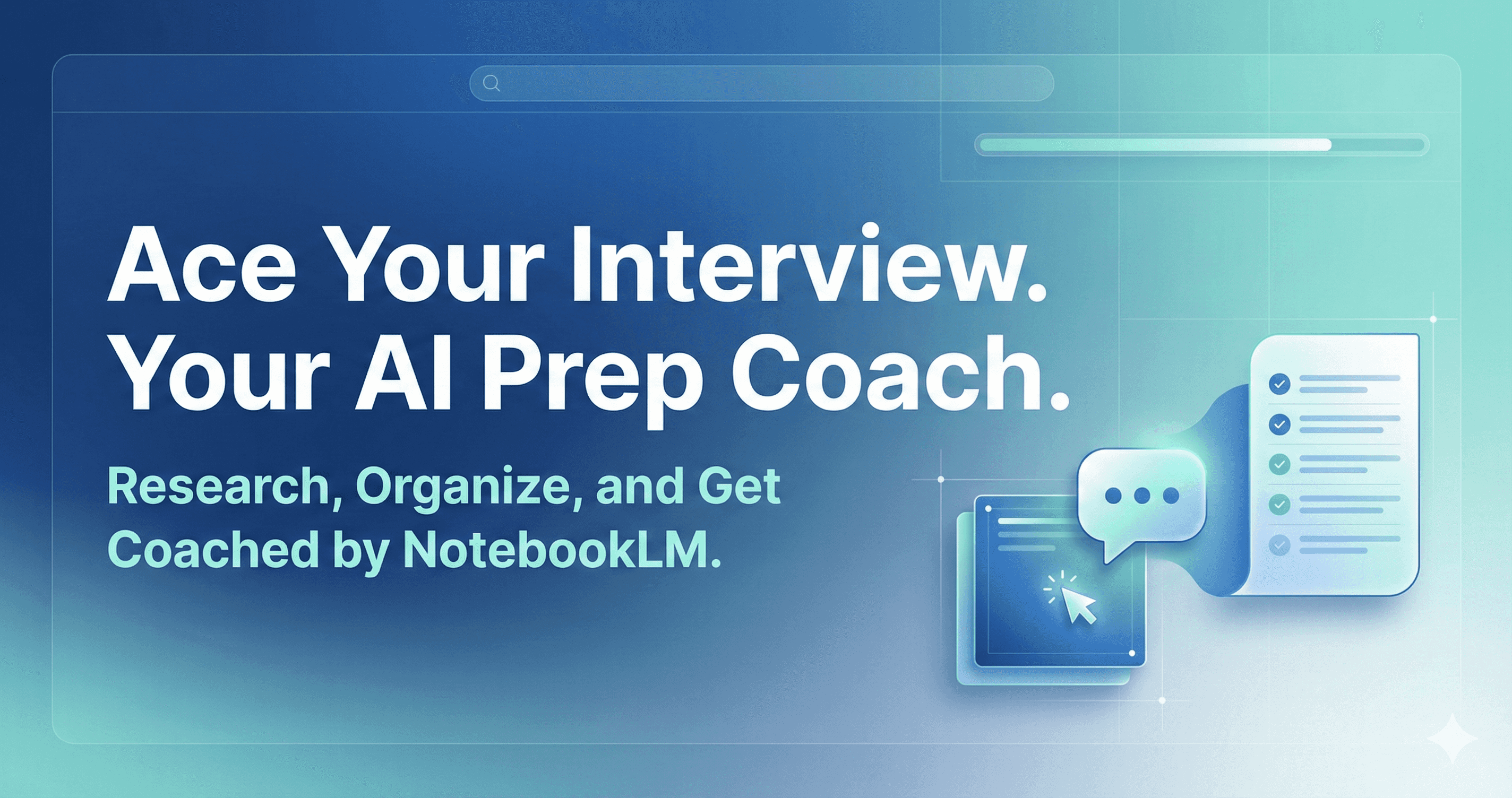 NotebookLM: Your AI Job Interview Coach
