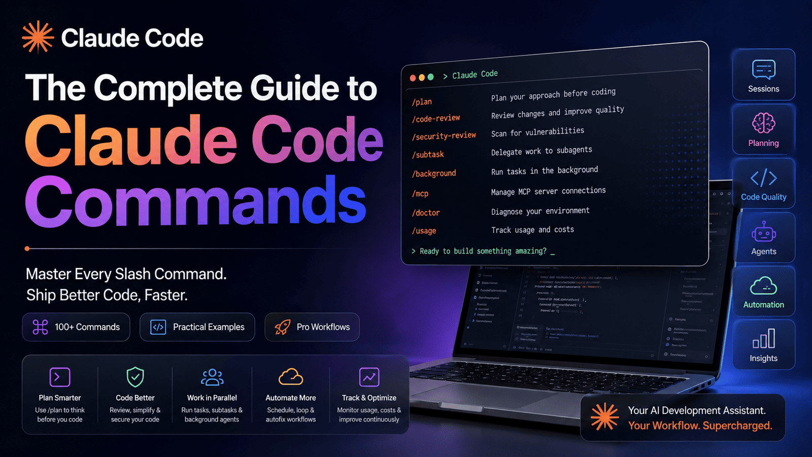 Claude Code Commands: The Complete Guide to Slash Commands in 2026